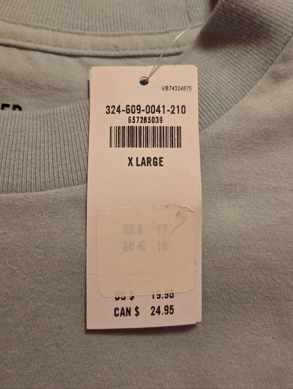 hollister|heavyweight boxy tee|extra large - Picture 4 of 4